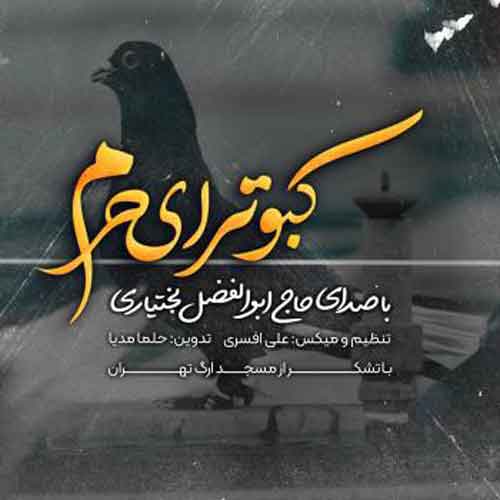 دانلود نوحه ( مداحی ) کبوترای حرم ابوالفضل بختیاری